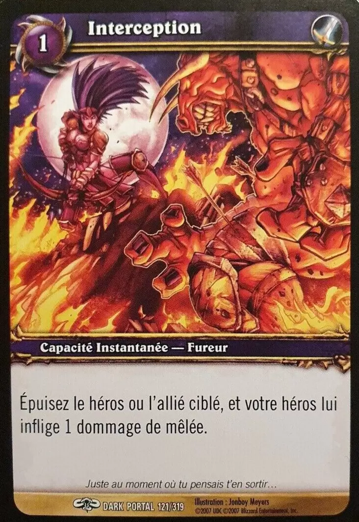 À travers la Porte des Ténèbres - Interception