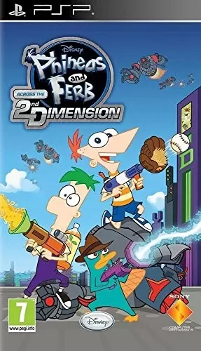 Jeux PSP - Phineas et Ferb : voyage dans la deuxième dimension