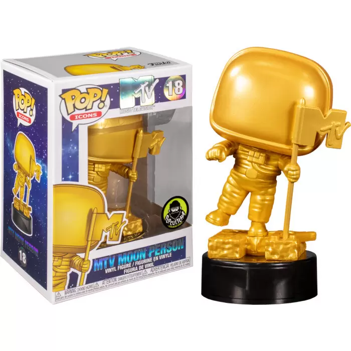 POP! Icons - MTV Moon Person Gold