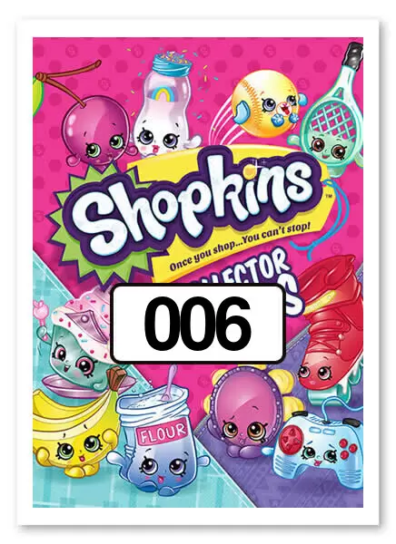 Shopkins Collector Cards - Carte N°6