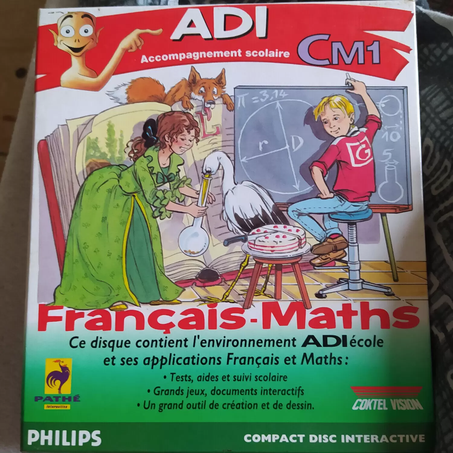 Philips CD-i - ADI accompagnement scolaire cm1