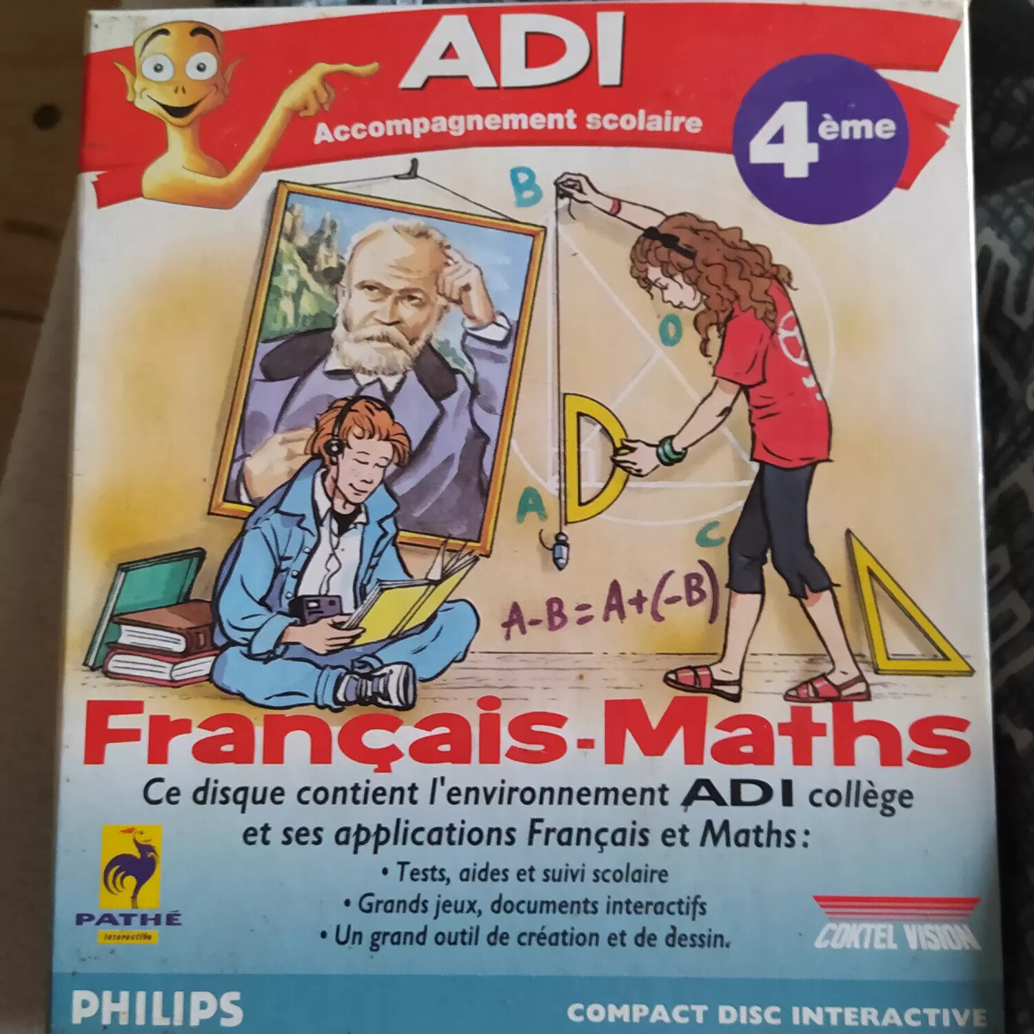 Philips CD-i - ADI accompagnement scolaire 4eme