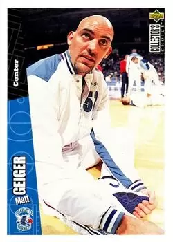 1996-97 Upper D.E.C.K -  NBA Basketball Collector\'s Choice - Matt Geiger
