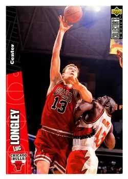 1996-97 Upper D.E.C.K -  NBA Basketball Collector\'s Choice - Luc Longley