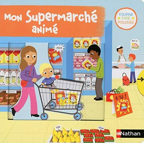 Nathan - Libro animato - Mon supermarché animé