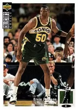 Upper D.E.C.K - NBA Basketball Collector\'s Choice 1994-1995 - Ervin Johnson