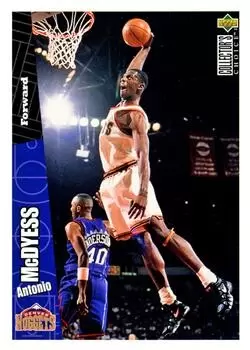 1996-97 Upper D.E.C.K -  NBA Basketball Collector\'s Choice - Antonio McDyess