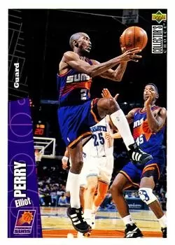 1996-97 Upper D.E.C.K -  NBA Basketball Collector\'s Choice - Elliot Perry