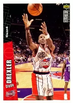 1996-97 Upper D.E.C.K -  NBA Basketball Collector\'s Choice - Clyde Drexler