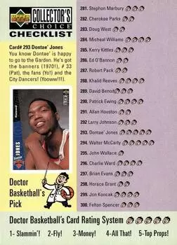 1996-97 Upper D.E.C.K -  NBA Basketball Collector\'s Choice - Card N°398