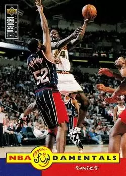 1996-97 Upper D.E.C.K -  NBA Basketball Collector\'s Choice - Shawn Kemp