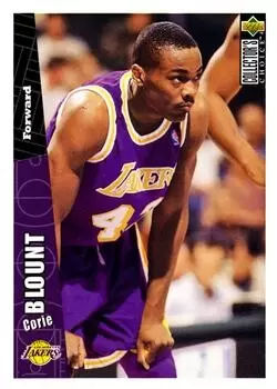 1996-97 Upper D.E.C.K -  NBA Basketball Collector\'s Choice - Corie Blount
