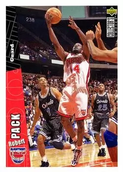 1996-97 Upper D.E.C.K -  NBA Basketball Collector\'s Choice - Robert Pack
