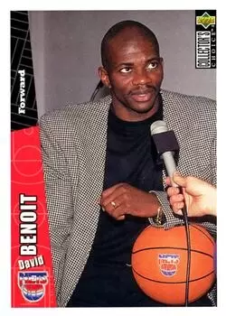 1996-97 Upper D.E.C.K -  NBA Basketball Collector\'s Choice - David Benoit