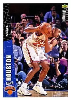 1996-97 Upper D.E.C.K -  NBA Basketball Collector\'s Choice - Allan Houston