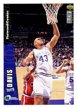 1996-97 Upper D.E.C.K -  NBA Basketball Collector\'s Choice - Terry Davis