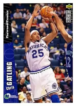 1996-97 Upper D.E.C.K -  NBA Basketball Collector\'s Choice - Chris Gatling