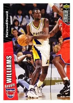 1996-97 Upper D.E.C.K -  NBA Basketball Collector\'s Choice - Reggie Williams