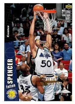 1996-97 Upper D.E.C.K -  NBA Basketball Collector\'s Choice - Felton Spencer
