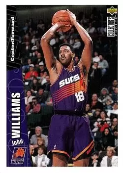 1996-97 Upper D.E.C.K -  NBA Basketball Collector\'s Choice - John Williams