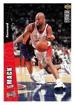 1996-97 Upper D.E.C.K -  NBA Basketball Collector\'s Choice - Sam Mack