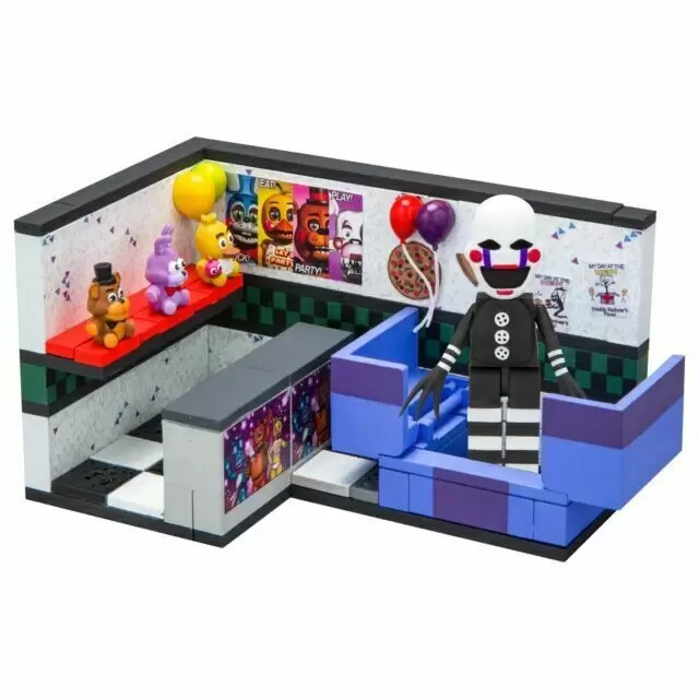 2020 Five Nights At Freddy's Construction 6 SETS FNAF STAGE STAR