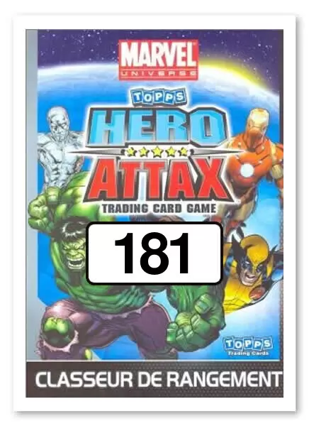 Hero Attax - Marvel Universe - Card n°181