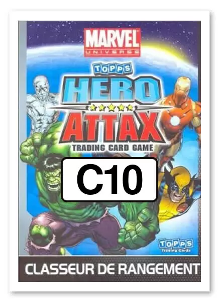 Carte C10 - Hero Attax - Marvel Universe C10