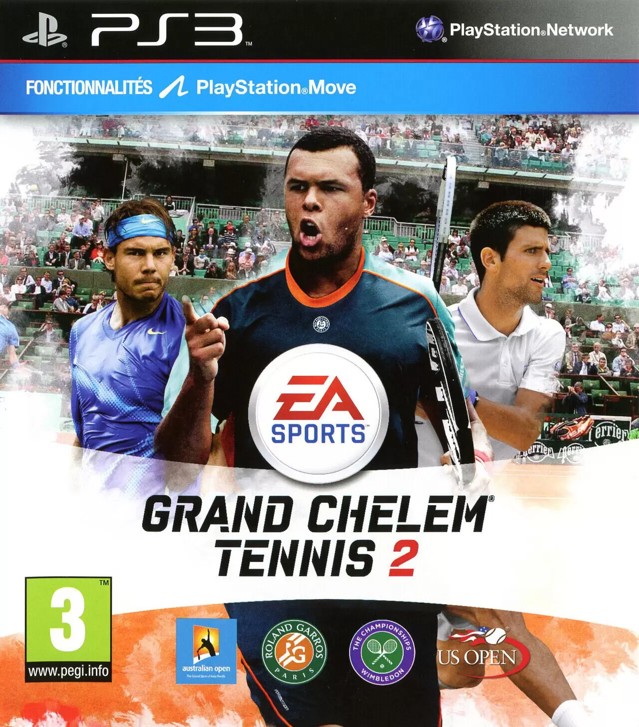 Jeux PS3 - Grand Chelem Tennis 2