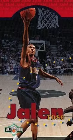 Fleer NBA Jam Session 1995 - Jalen Rose