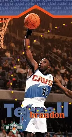 Fleer NBA Jam Session 1995 - Terrell Brandon