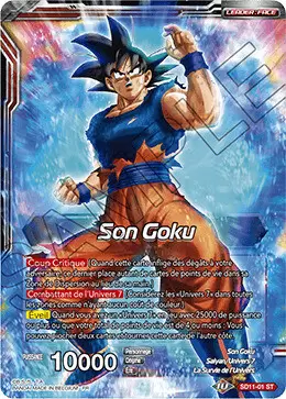 Instinct Surpassed [SD11] - Son Goku // Son Goku Ultra Instinct, Héros de l’Univers 7