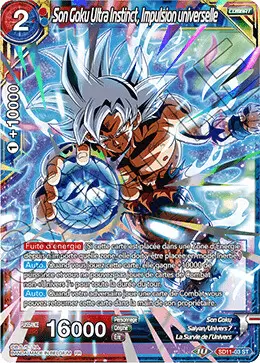 Instinct Surpassed [SD11] - Son Goku Ultra Instinct, Impulsion universelle