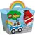 LEGO Duplo - L\'hélicoptère des pompiers et la voiture de police