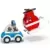 LEGO Duplo - L\'hélicoptère des pompiers et la voiture de police