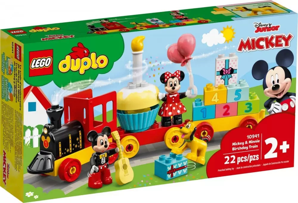 LEGO Duplo - Le train d\'anniversaire de Mickey et Minnie