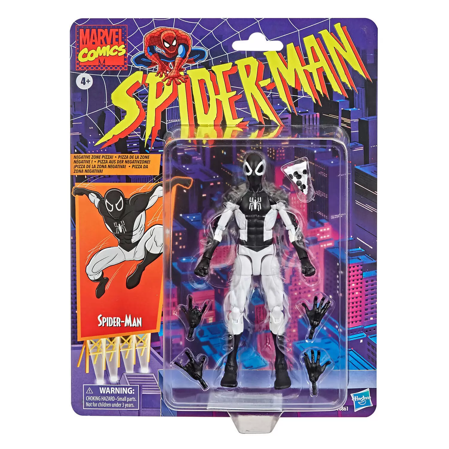 Marvel Legends 6 inch Retro Collection - Spider-Man Negative Suit