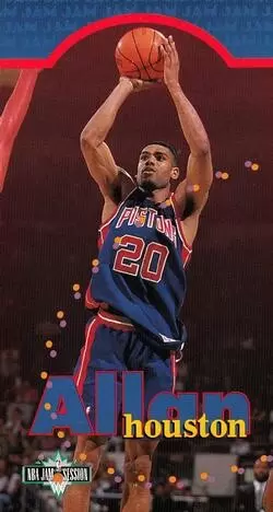 Fleer NBA Jam Session 1995 - Allan Houston