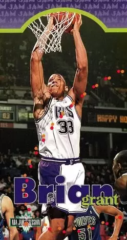 Fleer NBA Jam Session 1995 - Brian Grant