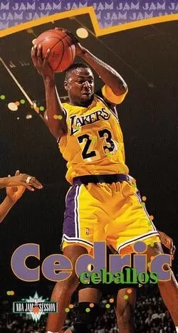 Fleer NBA Jam Session 1995 - Cedric Ceballos