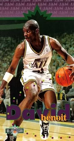 Fleer NBA Jam Session 1995 - David Benoit