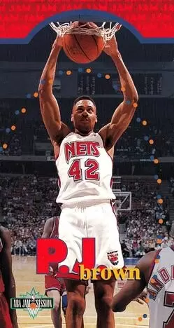 Fleer NBA Jam Session 1995 - P.J. Brown
