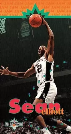 Fleer NBA Jam Session 1995 - Sean Elliott