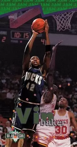 Fleer NBA Jam Session 1995 - Vin Baker