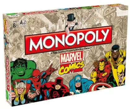 Monopoly Films & Séries TV - Monopoly Marvel Comics