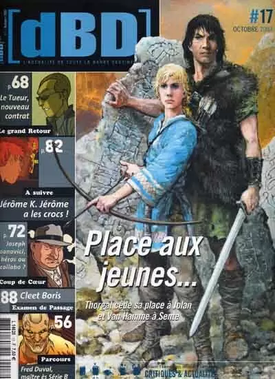 [dBD] - 2ème série - Place aux jeunes... Thorgal cède sa place à Jolan et Van Hamme à Sente