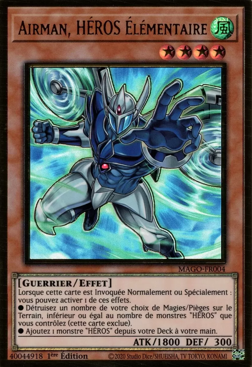 Or Maximum MAGO - Airman, HÉROS Élémentaire