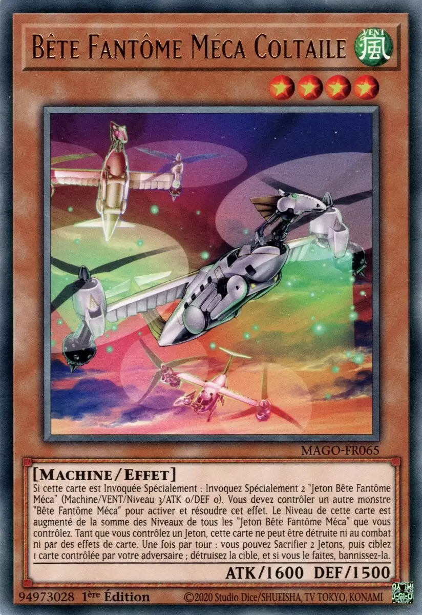 Or Maximum MAGO - Bête Fantôme Méca Coltaile