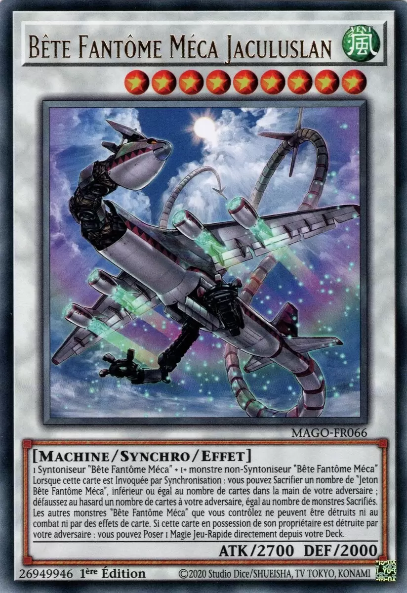 Or Maximum MAGO - Bête Fantôme Méca Jaculuslan