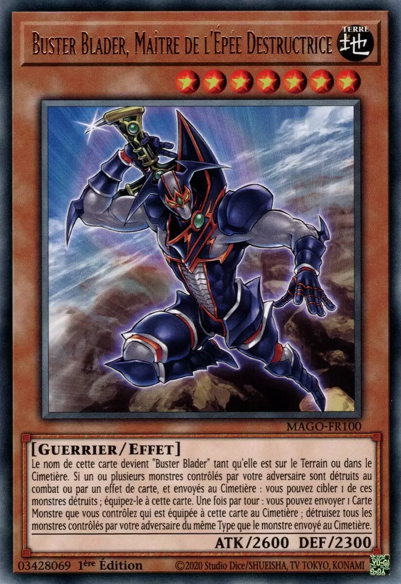 Or Maximum MAGO - Buster Blader, Maître de l\'Épée Destructrice